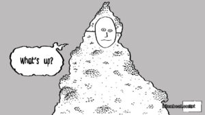 A ghost from Speed Dating for Ghosts.