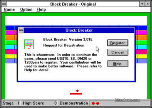 Block Breaker from Window 98