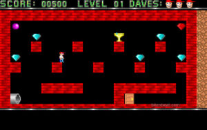 Gameplay footage from Dangerous Dave