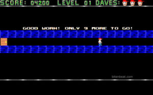 Gameplay footage from Dangerous Dave