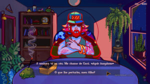 A choice-driven moment in Cartomante – Fortune Teller.