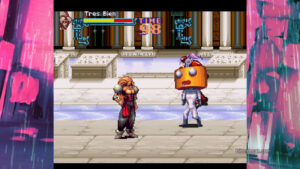 Gameplay footage featuring Tres Bien in Gourmet Warriors.