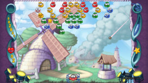 A Doughlings' stage with a spider as the playable character.