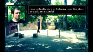 Gameplay footage from A Date in the Park.