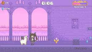 Gameplay footage from Alpacapaca Double Dash.