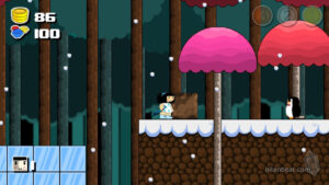 Snow level in Amora Crystal.