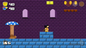 Gameplay footage from Amora Crystal.