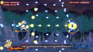 Gameplay footage from Azure Reflections.