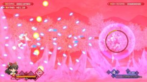 Gameplay footage from Azure Reflections.