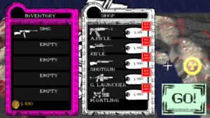 Inventory in Battle Bruise.