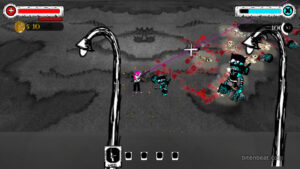 Gameplay footage from Battle Bruise.