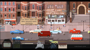 Gameplay scene from the game Beat Cop.