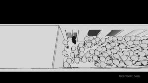 Gameplay footage from Crowd Simulator.