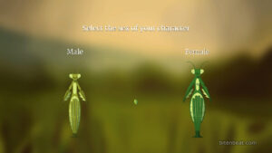 Character select screen from Don't Make Love.