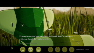 Gameplay footage from Don't Make Love.