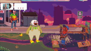 Gameplay footage from Dropsy.