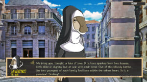 Nun Lawrence in Furry Shakespeare: Dashing Dinosaurs & Sexy Centaurs.
