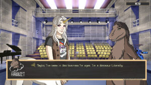 Gameplay footage from Furry Shakespeare: Dashing Dinosaurs & Sexy Centaurs.