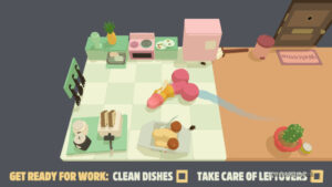 Main menu screen from Genital Jousting.