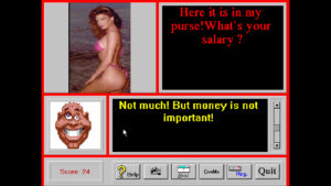 Gameplay footage from Get the Girl!.