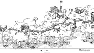 Hidden Folks gameplay in a storage room.