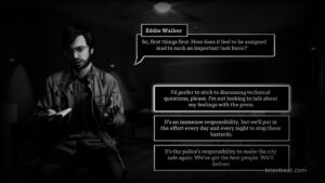 Answering questions by Eddie Walker in Interrogation: You Will Be Deceived.