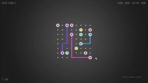 Gameplay footage from Lines Infinite.