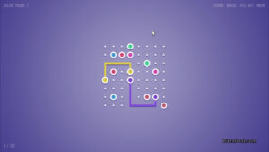 Gameplay footage from Lines Infinite.