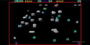 Alien stage in Llamatron: 21