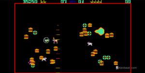 Hamburger stage in Llamatron: 2112.