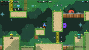 A stage in the forest in MagiCat.