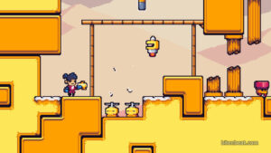 A yellow level in Mekabolt.