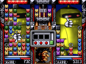 A match against a black-haired man in Minskies: The Abduction.