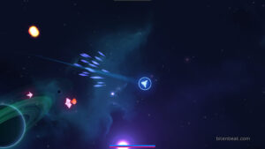 Gameplay footage from Nova Drift.