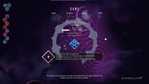 Game Over screen from Nova Drift.