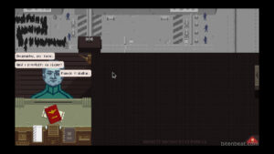 Gameplay footage from Papers, Please.
