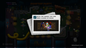 A news article saying you can perform cleave attacks with a sword.