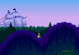 Cutscene from Pocahontas for Mega Drive.