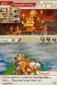 Gameplay footage from Pokémon Conquest.