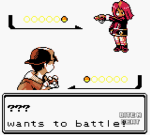 The first encounter with your rival, still nameless.