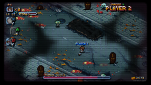 Zombie Wave 2 in Riddled Corpses EX.