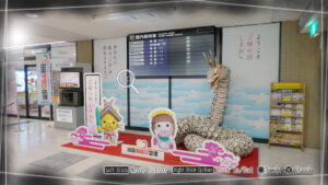 Gameplay footage from Root Letter: Last Answer.