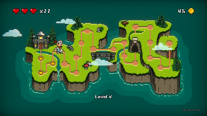 Stage selection in Sigi A Fart to Melusina.