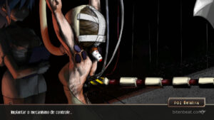 A cutscene from Skullgirls.