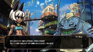 A dialogue between Ms. Fortune and Yu-Wan.