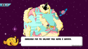 Yellow elephant from Sky Racket.