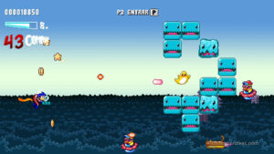 Gameplay footage from Sky Racket.