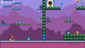 Purple stage in Stamp Boy.