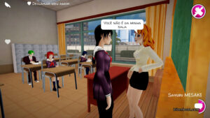 Gameplay footage from Yandere School.