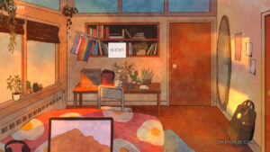 A room in missed messages.